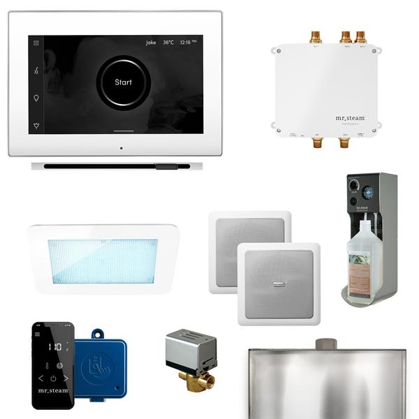 Mr. Steam - Bliss Linear Programmable Steam Generator Control Kit With Isteamx Control And Linear Steamhead