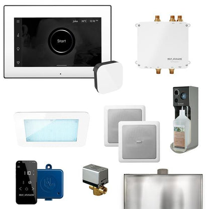 Mr. Steam - Bliss Programmable Steam Generator Control Kit With Isteamx Control And Aroma Glass Steamhead