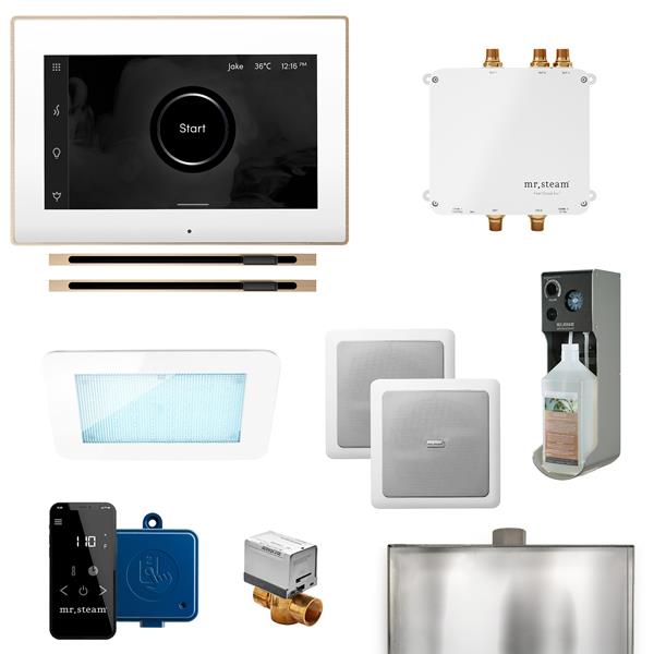 Mr. Steam - Bliss Max Linear Programmable Steam Generator Control Kit With Isteamx Control And Linear Steamhead