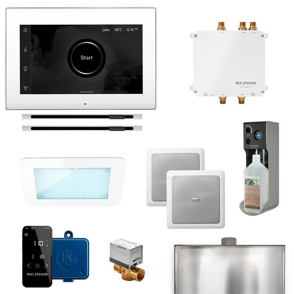 Mr. Steam - Bliss Max Linear Programmable Steam Generator Control Kit With Isteamx Control And Linear Steamhead
