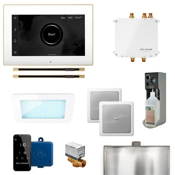 Mr. Steam - Bliss Max Linear Programmable Steam Generator Control Kit With Isteamx Control And Linear Steamhead