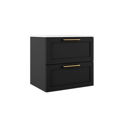 Ico - Rhythm 24 Inch Two Drawer Wall-Mounted Vanity