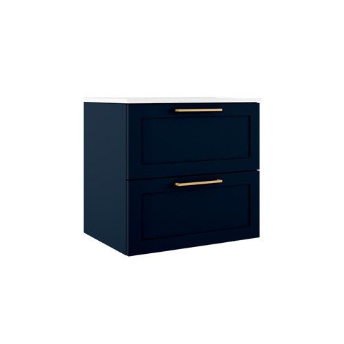 Ico - Rhythm 24 Inch Two Drawer Wall-Mounted Vanity