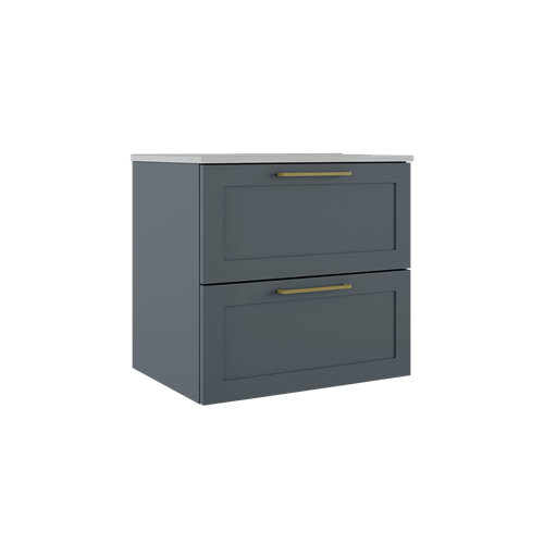 Ico - Rhythm 24 Inch Two Drawer Wall-Mounted Vanity