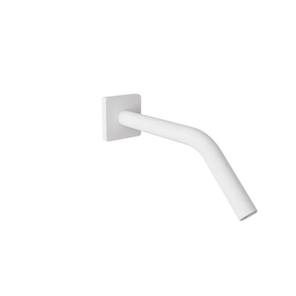 Baril - 10 Inch wall-mounted shower arm with flange