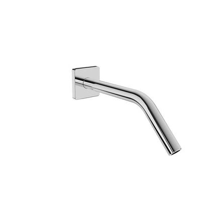 Baril - 10 Inch wall-mounted shower arm with flange