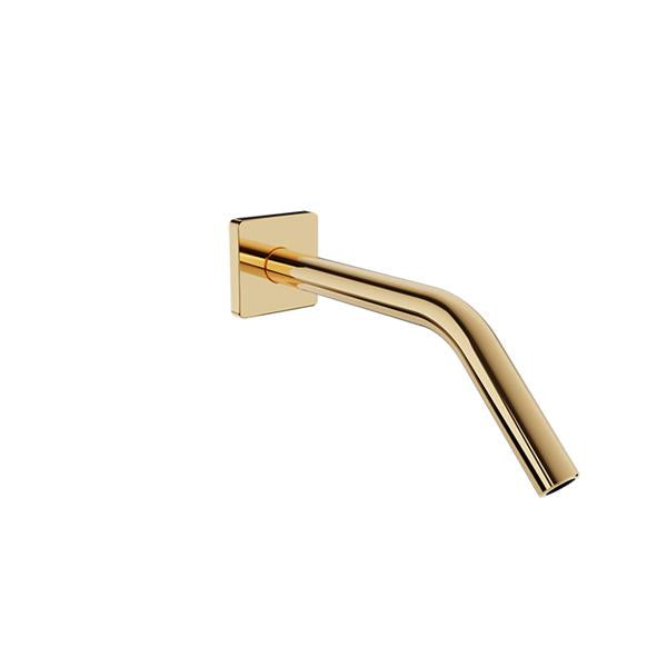 Baril - 10 Inch wall-mounted shower arm with flange