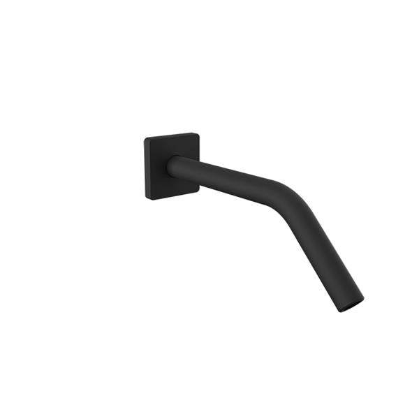 Baril - 10 Inch wall-mounted shower arm with flange