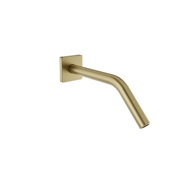 Baril - 10 Inch wall-mounted shower arm with flange