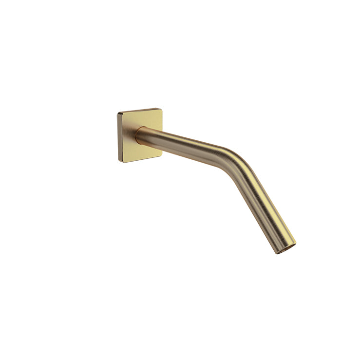 Baril - 10 Inch wall-mounted shower arm, square flange