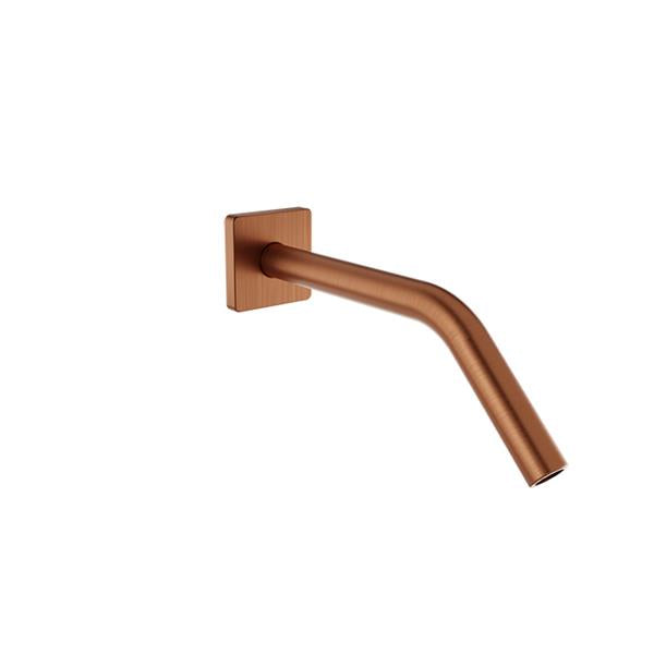 Baril - 10 Inch wall-mounted shower arm with flange