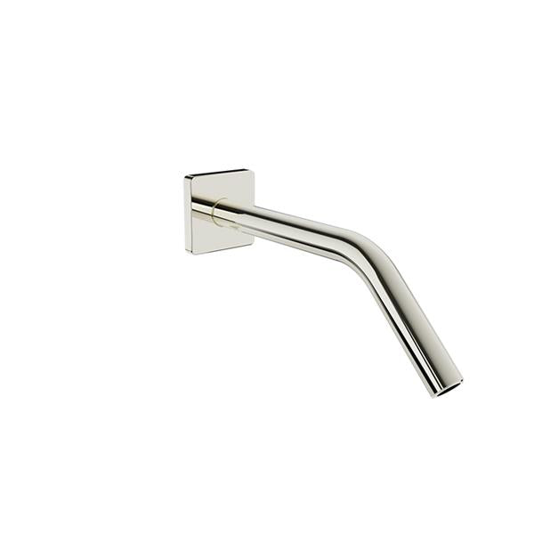 Baril - 10 Inch wall-mounted shower arm with flange