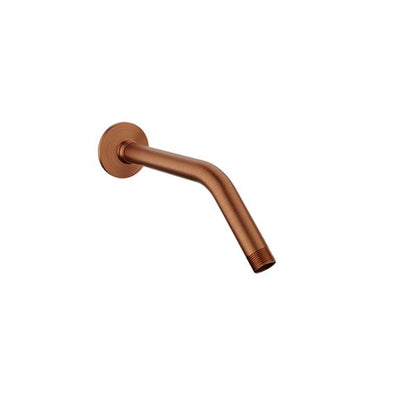 Baril - 10 Inch wall-mounted shower arm with flange