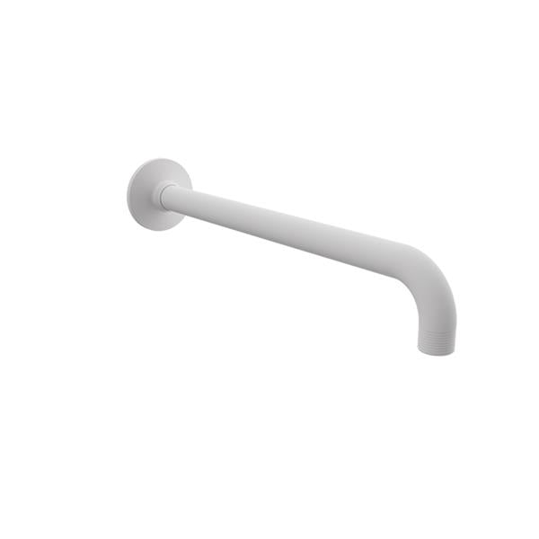 Baril - 12 Inch wall-mounted shower arm with flange