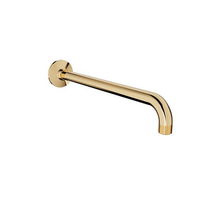 Baril - 12 Inch wall-mounted shower arm with flange
