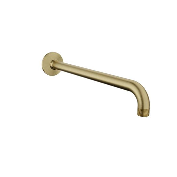 Baril - 12 Inch wall-mounted shower arm with flange