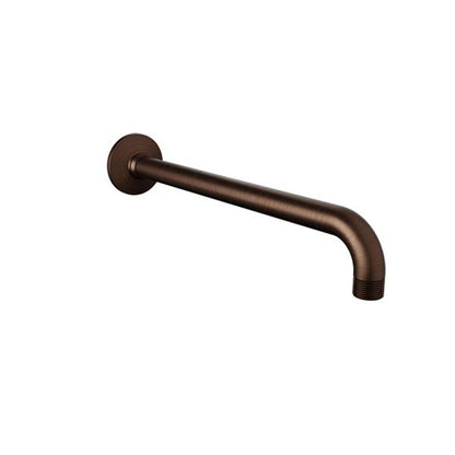 Baril - 12 Inch wall-mounted shower arm with flange