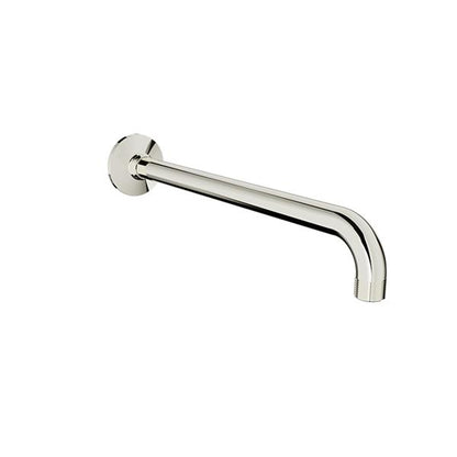 Baril - 12 Inch wall-mounted shower arm with flange