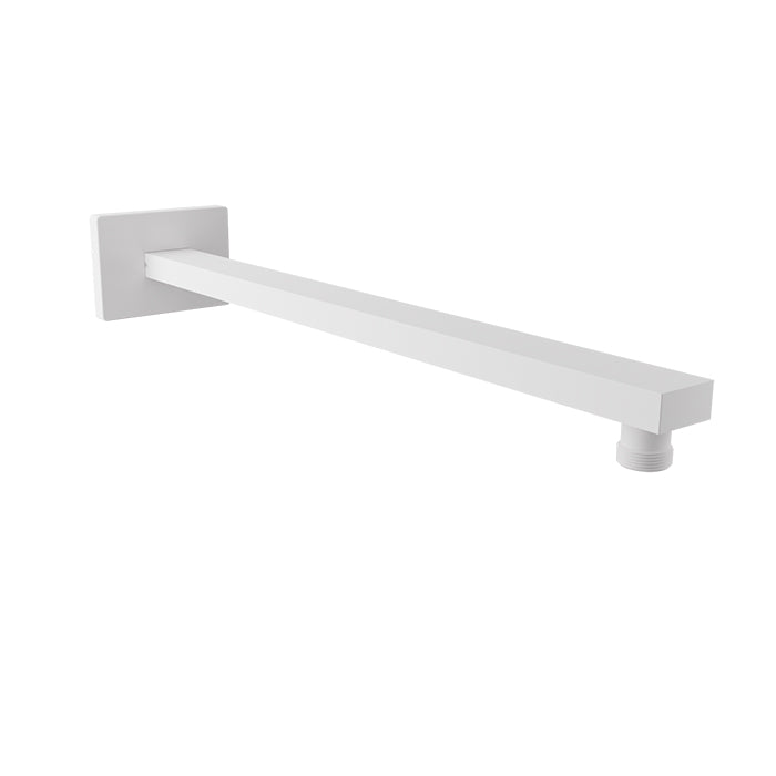 Baril - 16 Inch rectangular wall-mounted shower arm