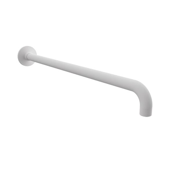 Baril - 18 Inch wall-mounted shower arm with flange
