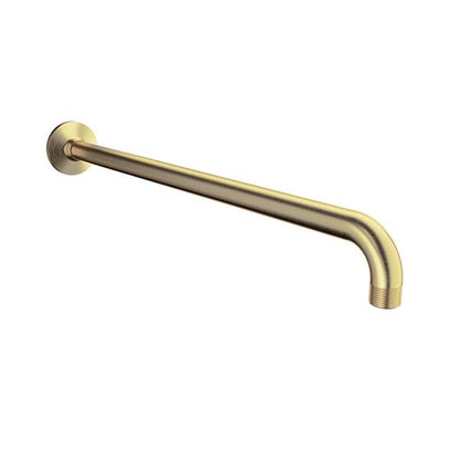 Baril - 18 Inch wall-mounted shower arm with flange