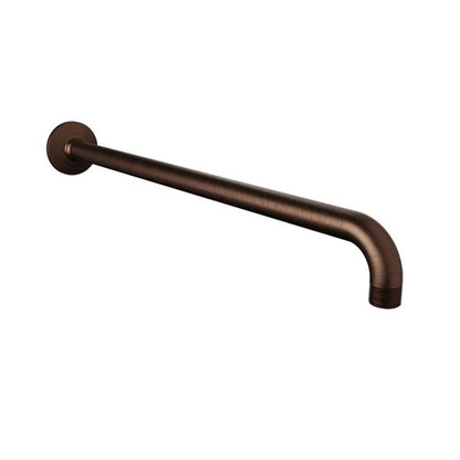 Baril - 18 Inch wall-mounted shower arm with flange