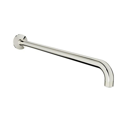 Baril - 18 Inch wall-mounted shower arm with flange