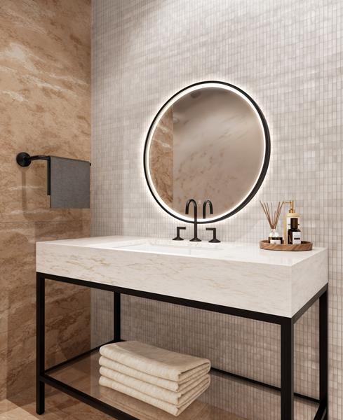 Electric Mirror - Brilliance Oval LED Lighted Mirror