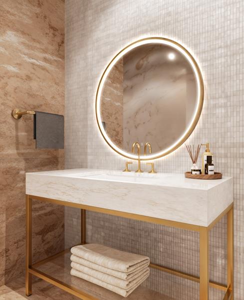 Electric Mirror - Brilliance Oval LED Lighted Mirror