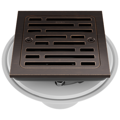 Brizo - 4 Inch Tile-In Square Shower Drain
