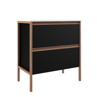 Ico - Tempo 31 Inch Two Drawer Freestanding Vanity