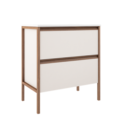 Ico - Tempo 31 Inch Two Drawer Freestanding Vanity