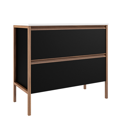 Ico - Tempo 36 Inch Two Drawer Freestanding Vanity