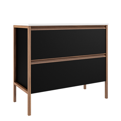 Ico - Tempo 36 Inch Two Drawer Freestanding Vanity