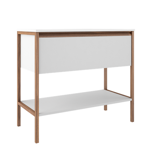 Ico - Tempo 36 Inch One Drawer One Shelf Freestanding Vanity
