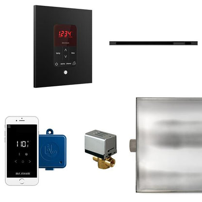 Mr. Steam - Butler Linear Steam Shower Control Package With Itempoplus Control And Linear Steamhead Square
