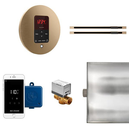 Mr. Steam - Butler Max Linear Steam Shower Control Package With Itempoplus Control And Linear Steamhead Round