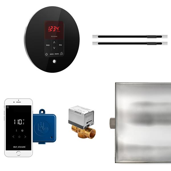 Mr. Steam - Butler Max Linear Steam Shower Control Package With Itempoplus Control And Linear Steamhead Round