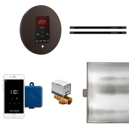 Mr. Steam - Butler Max Linear Steam Shower Control Package With Itempoplus Control And Linear Steamhead Round