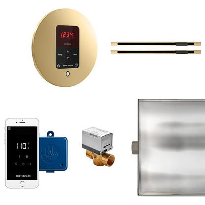 Mr. Steam - Butler Max Linear Steam Shower Control Package With Itempoplus Control And Linear Steamhead Round