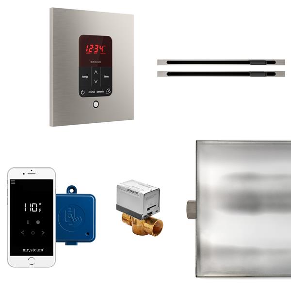 Mr. Steam - Butler Max Linear Steam Shower Control Package With Itempoplus Control And Linear Steamhead Square