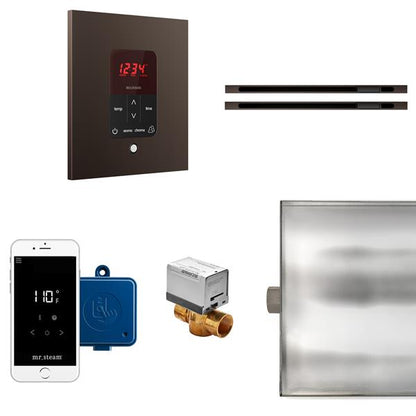 Mr. Steam - Butler Max Linear Steam Shower Control Package With Itempoplus Control And Linear Steamhead Square
