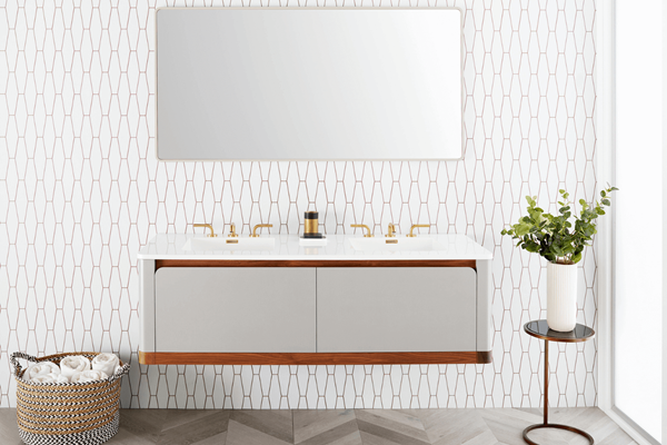Wetstyle - Bauhaus Wall Mount Vanity 60 Inch