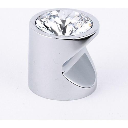 Alno - Contemporary II Crystal 1 Inch Crystal Knob