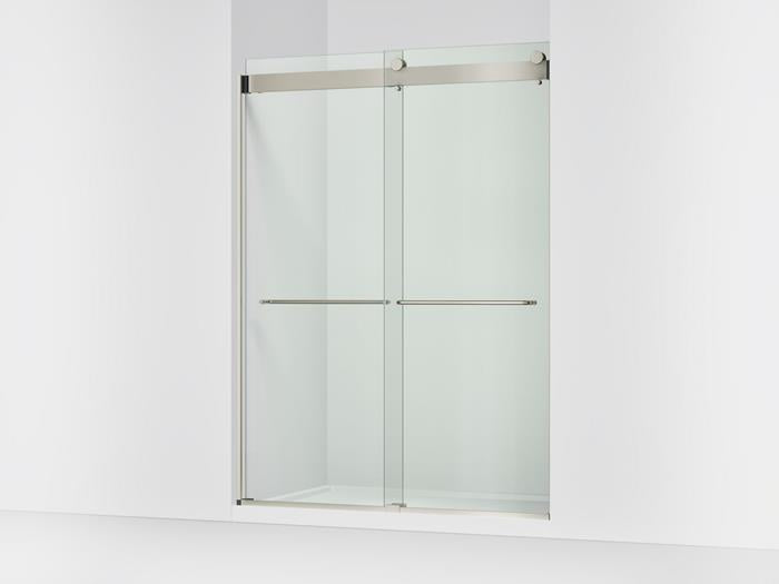 Kohler - Stoneridge 54-60 Inch W x 80-1/4 Inch H bypass shower door with 3/8 Inch-thick Crystal Clear glass