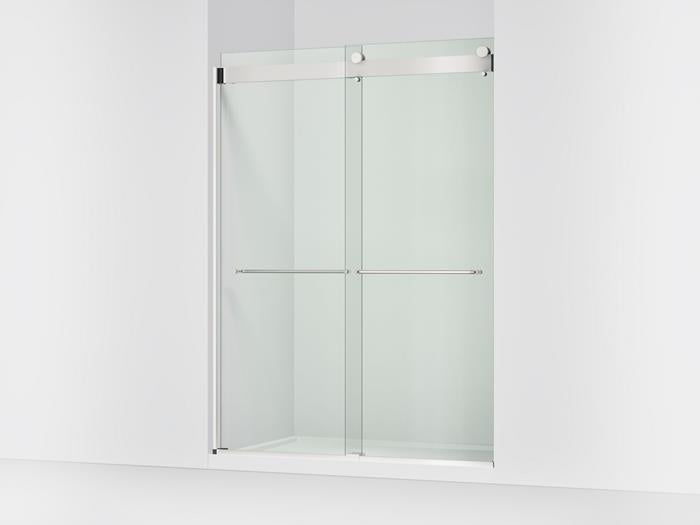 Kohler - Stoneridge 54-60 Inch W x 80-1/4 Inch H bypass shower door with 3/8 Inch-thick Crystal Clear glass