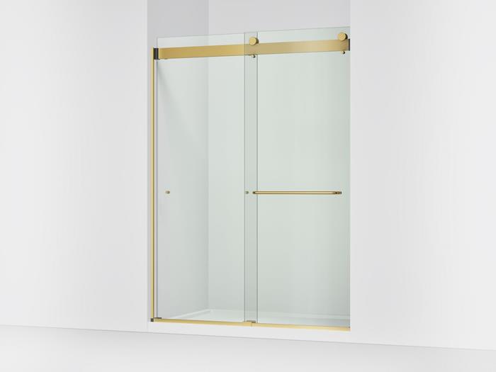 Kohler - Stoneridge 54-60 Inch W x 80-1/4 Inch H bypass shower door with 3/8 Inch-thick Crystal Clear glass