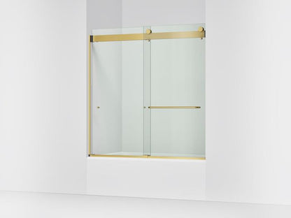 Kohler - Stoneridge  54-60 Inch W x 61-7/16 Inch H bypass bath door with 3/8 Inch-thick Crystal Clear glass