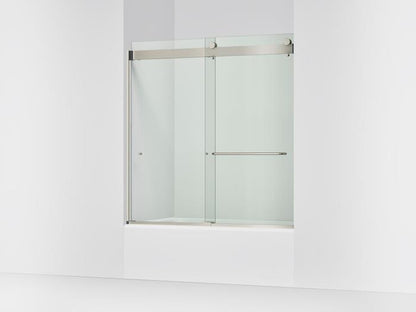 Kohler - Stoneridge  54-60 Inch W x 61-7/16 Inch H bypass bath door with 3/8 Inch-thick Crystal Clear glass