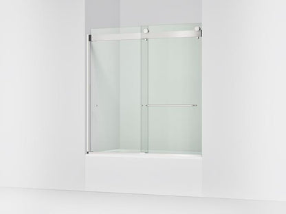 Kohler - Stoneridge  54-60 Inch W x 61-7/16 Inch H bypass bath door with 3/8 Inch-thick Crystal Clear glass